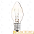 Лампа накаливания Oshan Е12 7W 220-240V свеча для ночников прозрачная (1/50)