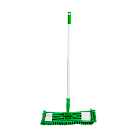 Швабра для пола Рыжий кот 120см телескопическая с насадкой из микрофибры MopM4 «Лапша» SP (1/24)