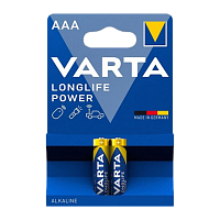 Батарейка Varta LONGLIFE POWER (HIGH ENERGY) LR03 AAA BL2 Alkaline 1.5V (4903) (2/20/100)