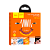 Кабель HOCO X21 Plus USB (m)-microUSB (m) 0.25м 2.4A силикон черный красный (1/30/300)