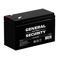 Аккумулятор свинцово-кислотный GENERAL SECURITY GSL7.2-12 F2 12V 7.2Ah 