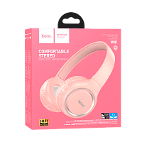 Наушники полноразмерные HOCO W41 bluetooth 5.3 розовый (1/60) 