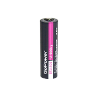 Батарейка GoPower ER14505 PC1 Li-SOCl2 3.6V 2600mAh без выводов (1/10/500)