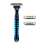 Бритва Gillette BLUE3 3 лезвия пластиковая ручка на карте 10шт. (10/120)