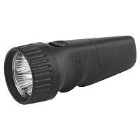 Фонарь универсальный ЭРА SDA30M-Box 0.5W 5LED от аккумулятора прямая подзарядка черный (1/40/80)
