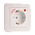 Розетка с сетевым фильтром Makel Lillium 1гн. 16A С/З белый 18002139 (1/5)