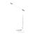 Светильник настольный Ultraflash UF-715 9W 220V 1LED на основании сенс. 3 ур.ярк.+ночник белый (1/30