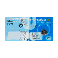 Батарейка Renata 376 (SR626W) BL10 Silver Oxide 1.55V (10/100) 