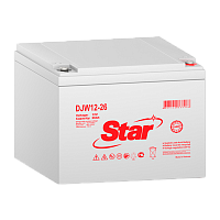Аккумулятор свинцово-кислотный STAR DJW12-26 12V 26Ah
