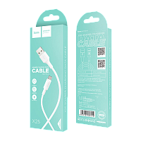 Кабель HOCO X25 USB (m)-Type-C (m) 1м 2.0A ПВХ белый (1/30/300)