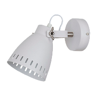 Светильник настенный Camelion WML-428-1 New York 40W 230V E27 белый (1/20)