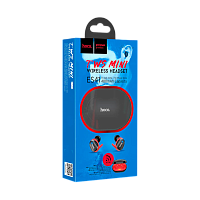 Наушники внутриканальные HOCO ES41 bluetooth 5.0 с микр. черный (1/120) 