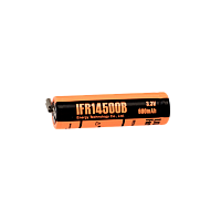 Аккумулятор ET для Moser IFR14500B 3.3V P/N: 1584-7100 (ET), 600мАч (1/600)