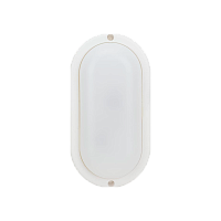 Светильник настенно-потолочный Космос ДПО 15W 230V IP65 для ЖКХ овал (1/40)