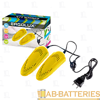 Сушилка для детской (с 30 размера) и взрослой обуви Ergolux ELX SD03-C07 электрическая желтый