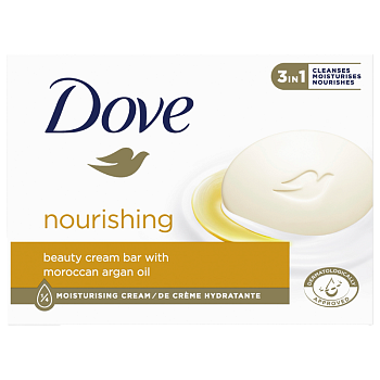 Крем-мыло Dove Nourishing Cream Oil 90г (1/48)