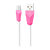 USB кабель REMAX Alien (Micro) RC-030M Розовый (1M, 2A)