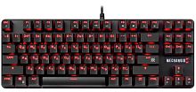 Клавиатура проводная Defender GK-581 MECHANOID игровая USB 1.5м черный (1/20)