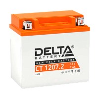 #Аккумулятор для мототехники Delta CT 1207.2 (1/10)