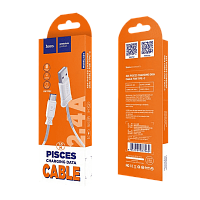 Кабель HOCO X24 USB (m)-Type-C (m) 1м 2.4A TPE белый (1/31/310)
