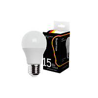#Лампа светодиодная Supermax A60 E27 15W 6400К 230V груша (1/10/80)