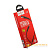 Кабель HOCO U39 USB (m)-Lightning (m) 1.2м 2.4A ткань красный черный (1/24/240)