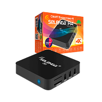 СМАРТ ТВ-приставка Selenga R4 Android 7.1.2 4К черный (1/20) 