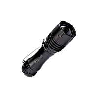 Фонарь универсальный Космос 105B 1W LED от батареек IP54 3 режима+ZOOM черный (1/72/144)