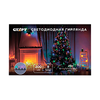 Гирлянда Старт НГ 200LED 20м нить 8 режимов мульти 