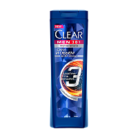 Шампунь Clear Объем и Сила Men 400мл 3 в 1 (1/12)