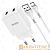 Сетевое З/У HOCO N7 2USB 2.1A с кабелем Type-C белый (1/12/120)