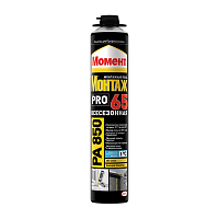 Монтажная пена Момент МОНТАЖ PRO 65 PА850 850мл (1/12)