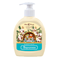 Жидкое мыло для рук Невская косметика бархатное 300мл (1/24)