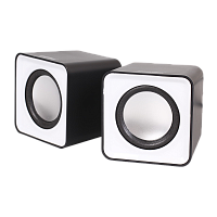 Колонки 2.0 Smartbuy MINI 4W USB+Jack 3.5мм серый (1/80)