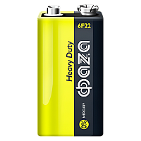 Батарейка Фаzа Крона 6F22 SH1 Heavy Duty 1.5V (1/10/200)