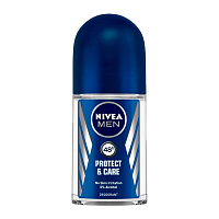 Дезодорант мужской Nivea Protect & Care роликовый 50мл (1/6)