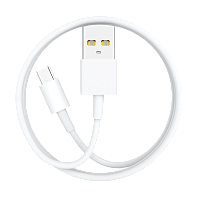 Кабель GFPower 22M USB (m)-microUSB (m) 1м 2.4A ПВХ белый (1/120/480)