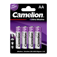 Батарейка Camelion Ультра/ULTRA LR6 AA BL4 Alkaline 1.5V (4/48/576) 