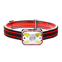 Фонарь налобный Без бренда T3 красный