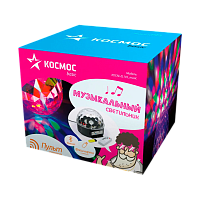 Диско-лампа Космос 5W подставка с Bluetooth колонкой ассорти (1/12)
