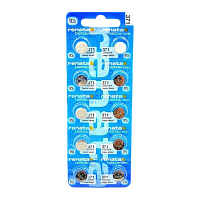 Батарейка Renata 371 (SR920SW) BL10 Silver Oxide 1.55V (10/100)