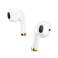 Наушники вставные HOCO EW08 bluetooth 5.1 с микр. белый (1/21/126)