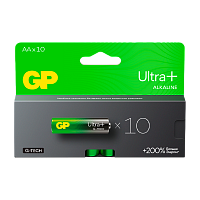 Батарейка GP ULTRA PLUS G-tech LR6 AA BL10 Alkaline 1.5V (10/100/600)