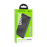 Внешний аккумулятор Borofone BJ27A Pindar 20000mAh 2.1A Micro/Type-C черный