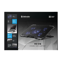 Подставка Defender NS-518 для ноутбуков 2USB 5 вентиляторов (1/10)