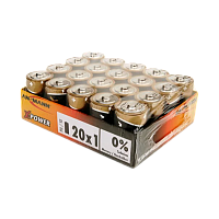 Батарейка ANSMANN X-POWER LR20 bulk, в упак 20 шт