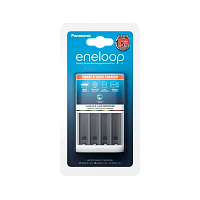 З/У для аккумуляторов Panasonic eneloop Smart-Quick Charger AA/AAA 4 слота (1/8)