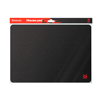 Коврик для мыши Defender Black S 250х350х3 черный (1/100)