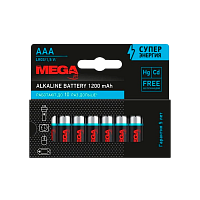 Батарейка Promega LR03 AAA BL20 Alkaline 1.5V (20/320/1280/38400)