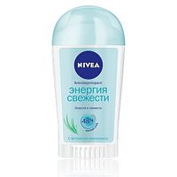 Дезодорант женский Nivea Энергия свежести стик 40мл (1/18)